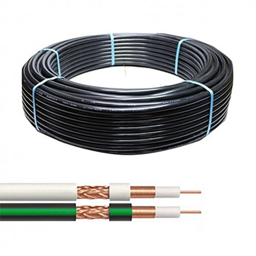 RG 6/U-6 F (Cu/Cu) KOAKSİYEL KABLO (100 METRE)